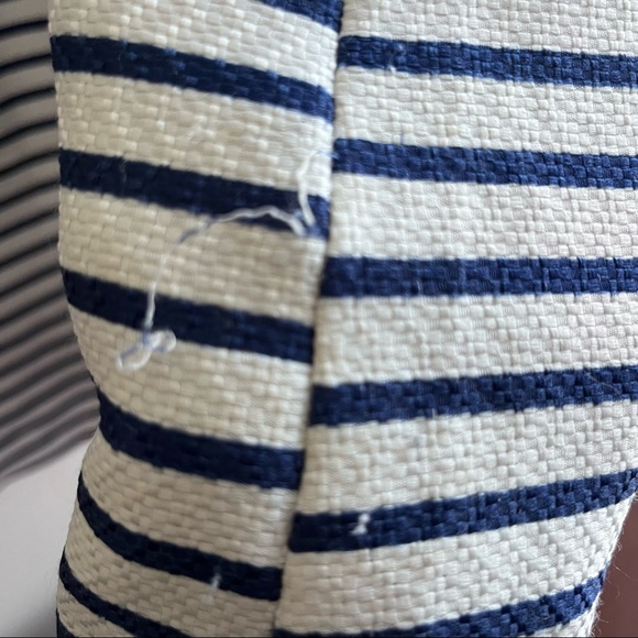 Blue Anthropologie A'hoy Striped Small Short Casual Dress - Picture 8 of 11